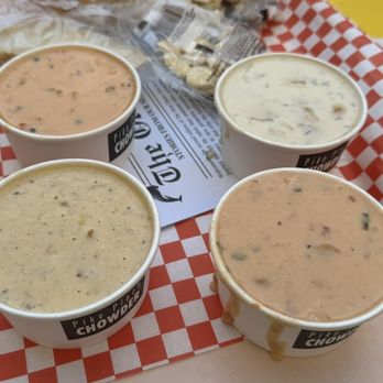Pike Place Chowder - 4-Sampler Feast - Seafood Near Me - Seattle, Washington