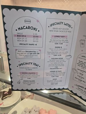 Menu photo 7 Decadent Macaron Gilbert, AZ