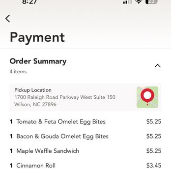 Scooter's Coffee - Order Summary with pricing - Coffee & Tea Near Me - Wilson, North Carolina