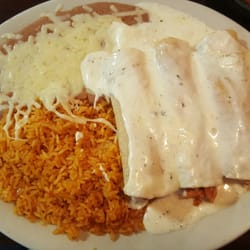 Enchiladas de Crema. So much food!