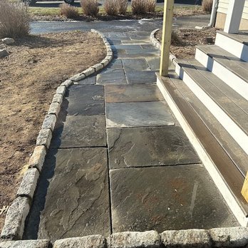 Rosado Landscaping & Design - a stone walkway - Tree Services Near Me - Milford, Connecticut Rosado Landscaping & Design - a stone walkway - Tree Services Near Me - Milford, Connecticut