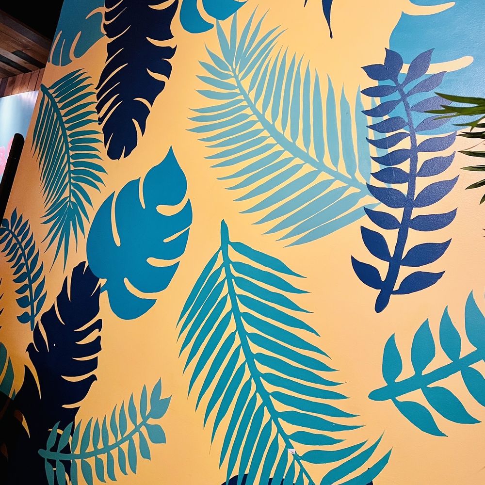 BITES Asian Kitchen + Bar - Cool painted wall great vibe in general - Japanese Near Me - Chicago, Illinois BITES Asian Kitchen + Bar - Cool painted wall great vibe in general - Japanese Near Me - Chicago, Illinois