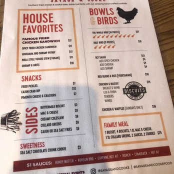 Savage And Cooke - Food menu - Distilleries Near Me - Vallejo, California Savage And Cooke - Food menu - Distilleries Near Me - Vallejo, California