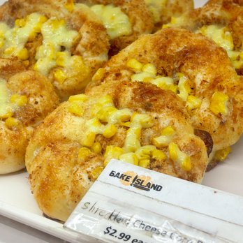 Bake Island - Shredded Pork Bun with Cheese and Corn - Bubble Tea Near Me - Toronto, Ontario Bake Island - Shredded Pork Bun with Cheese and Corn - Bubble Tea Near Me - Toronto, Ontario
