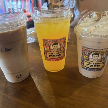Tres Leches Cafe - Van Buren - Horchata latte, agua de mango, agua de fresa con crema - Coffee & Tea Near Me - Phoenix, Arizona Tres Leches Cafe - Van Buren - Horchata latte, agua de mango, agua de fresa con crema - Coffee & Tea Near Me - Phoenix, Arizona