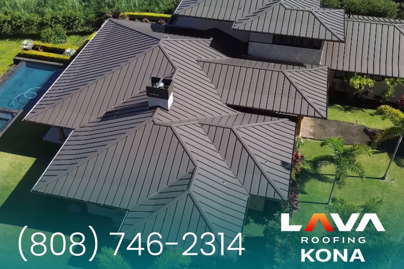 Slide of Lava Roofing Kona