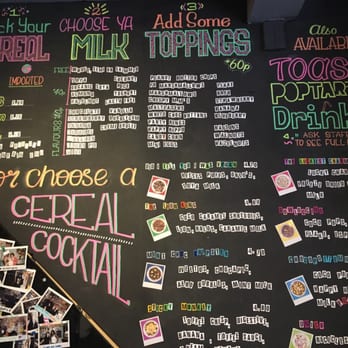 Cereal Killer Cafe - Menu - Cafes Near Me - London, XGL