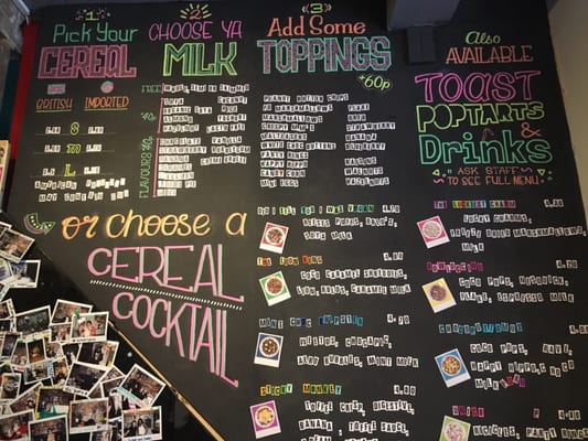 Menu photo 5 Cereal Killer Cafe London, XGL