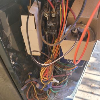 Admiral Air Conditioning & Heating - Repaired Trane unit with two new caps hanging, in their boxes. - Heating & Air Conditioning/HVAC Near Me - Mesa, Arizona Admiral Air Conditioning & Heating - Repaired Trane unit with two new caps hanging, in their boxes. - Heating & Air Conditioning/HVAC Near Me - Mesa, Arizona