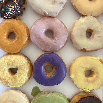 Island Glazed - Chocolate sprinkles, coffee, mango, pumpkin spice, guava, 2 passionfruit, 2 pineapple, ube, matcha, chocolate - Coffee & Tea Near Me - Aiea, Hawaii Island Glazed - Chocolate sprinkles, coffee, mango, pumpkin spice, guava, 2 passionfruit, 2 pineapple, ube, matcha, chocolate - Coffee & Tea Near Me - Aiea, Hawaii