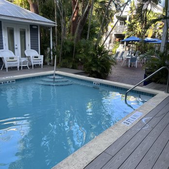 Ambrosia Key West - View from the orchid room patio space - Bed & Breakfast Near Me - Key West, Florida