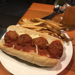 The Willows - Meatball hoagie