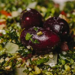 Best Falafel - Spinach Salad Plate