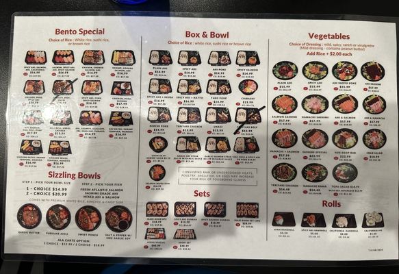Menu photo 4 Ahi & Vegetable- Ewa Beach Ewa Beach, HI