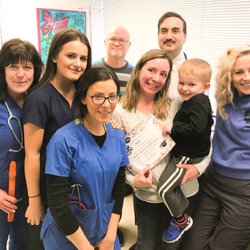Columbia Allergy - Jonah is now safe to eat anything he wants! Congrats to Jonah and mom & dad!