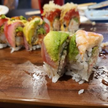 Show Sushi - Rainbow roll, Volcano and more. - Sushi Bars Near Me - San Dimas, California