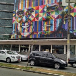 FNAC - Graffiti by Eduardo Kobra @KobraStreetart