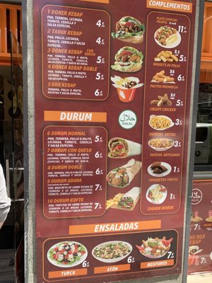 Menu photo 1 Bósforos Turkish Restaurante  Madrid, M