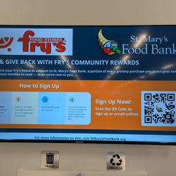 St. Mary's Food Bank - Give back with Fry's community rewards