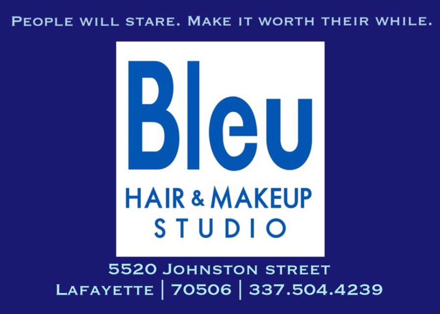 BLEU HAIR AND MAKEUP STUDIO 5520 Johnston St, Lafayette, Louisiana