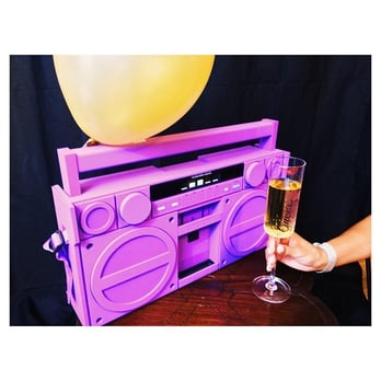 Birthday Tongue - Birthday Tongue Mascot: the pink boom box. - Performing Arts Near Me - Manhattan, New York Birthday Tongue - Birthday Tongue Mascot: the pink boom box. - Performing Arts Near Me - Manhattan, New York