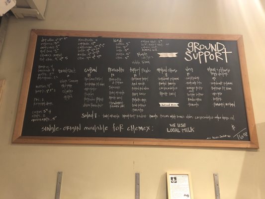 Menu photo 4 Ground Support New York, NY