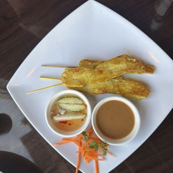 Pop Thai Restaurant - Chicken satay - Thai Near Me - Orlando, Florida
