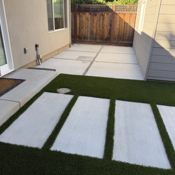 Ramos Landscaping - After turf, steps, and patio. - Landscaping Near Me Ramos Landscaping - After turf, steps, and patio. - Landscaping Near Me