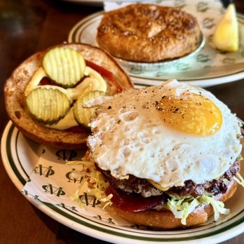 Old Mates - The burger (the one with all the stuff) - Bars Near Me - New York, New York Old Mates - The burger (the one with all the stuff) - Bars Near Me - New York, New York