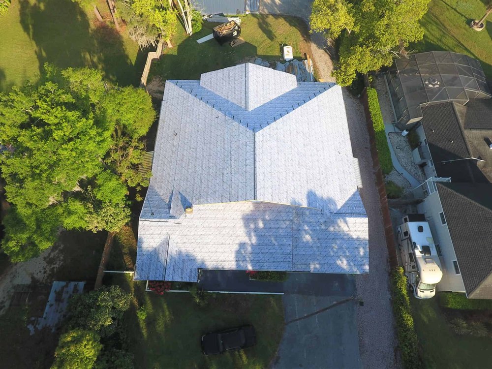 Slide of Eco Roofing Division