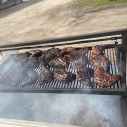Railroad BBQ - Their grill always looks good!