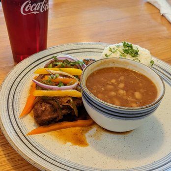 HARTURA - Chicasee chicken  with a Sweet tea . A Dominican plate  with all the tropical flavors of the Caribbean. - Breakfast & Brunch Near Me - Wake Forest, North Carolina
