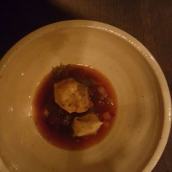 EsterEv - Borscht with an amazing perogi type of dumpling - New American Near Me - Milwaukee, Wisconsin