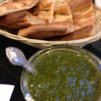 DeAfghanan Cuisine - Afghan bread and cilantro chutney - Afghan Near Me - Fremont, California DeAfghanan Cuisine - Afghan bread and cilantro chutney - Afghan Near Me - Fremont, California