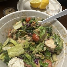 Mezze Crunch, minus the regular items forgotten to be added