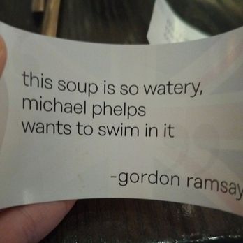 Gordon Ramsay Hell's Kitchen - A card that I received when I ordered/asked for. - New American Near Me - Miami, Florida Gordon Ramsay Hell's Kitchen - A card that I received when I ordered/asked for. - New American Near Me - Miami, Florida