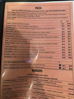 Menu photo 6 The Pourhouse Pahrump, NV