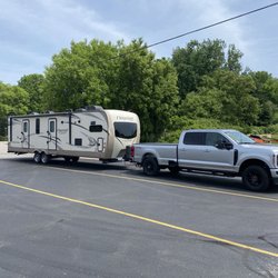 Rico's Cafe & Pizzeria - This is how we arrived at Rico's!! Holiday Park is just down the street.