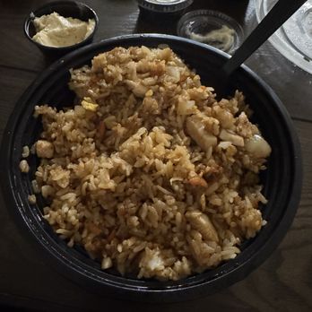 Fire Hibachi - Barely any chicken and plate full of rice. - Japanese Near Me - Redwood City, California Fire Hibachi - Barely any chicken and plate full of rice. - Japanese Near Me - Redwood City, California