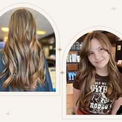 Inviktus Salon - Gorgeous highlights on our pretty client!