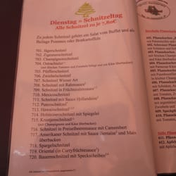 Im Tannenhof - 20 different schnitzels to choose from.