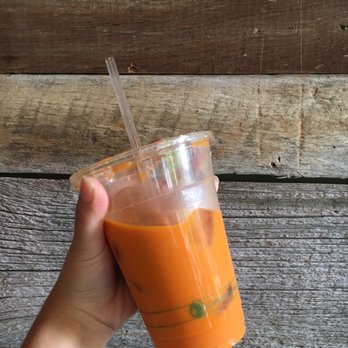 Mai Chau Kitchen - Thai iced tea is so good, but I had to ask for some condensed milk to add just because I like mine a little sweeter than usual. - Vietnamese Near Me - Granville, Ohio Mai Chau Kitchen - Thai iced tea is so good, but I had to ask for some condensed milk to add just because I like mine a little sweeter than usual. - Vietnamese Near Me - Granville, Ohio