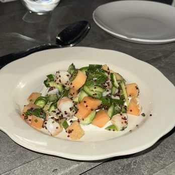 Ellie's - Shrimp & Melon Salad - Italian Near Me - Long Beach, California Ellie's - Shrimp & Melon Salad - Italian Near Me - Long Beach, California