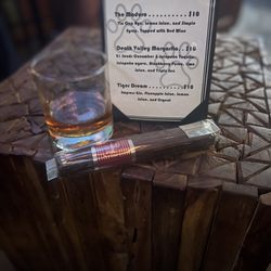 Don Juan Cigar Company - My Husband had grand mariner neat and a cigar is a way to start the game..