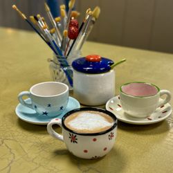 Painted Frog - Coffee, cappuccino Latte, available from the espresso bar.