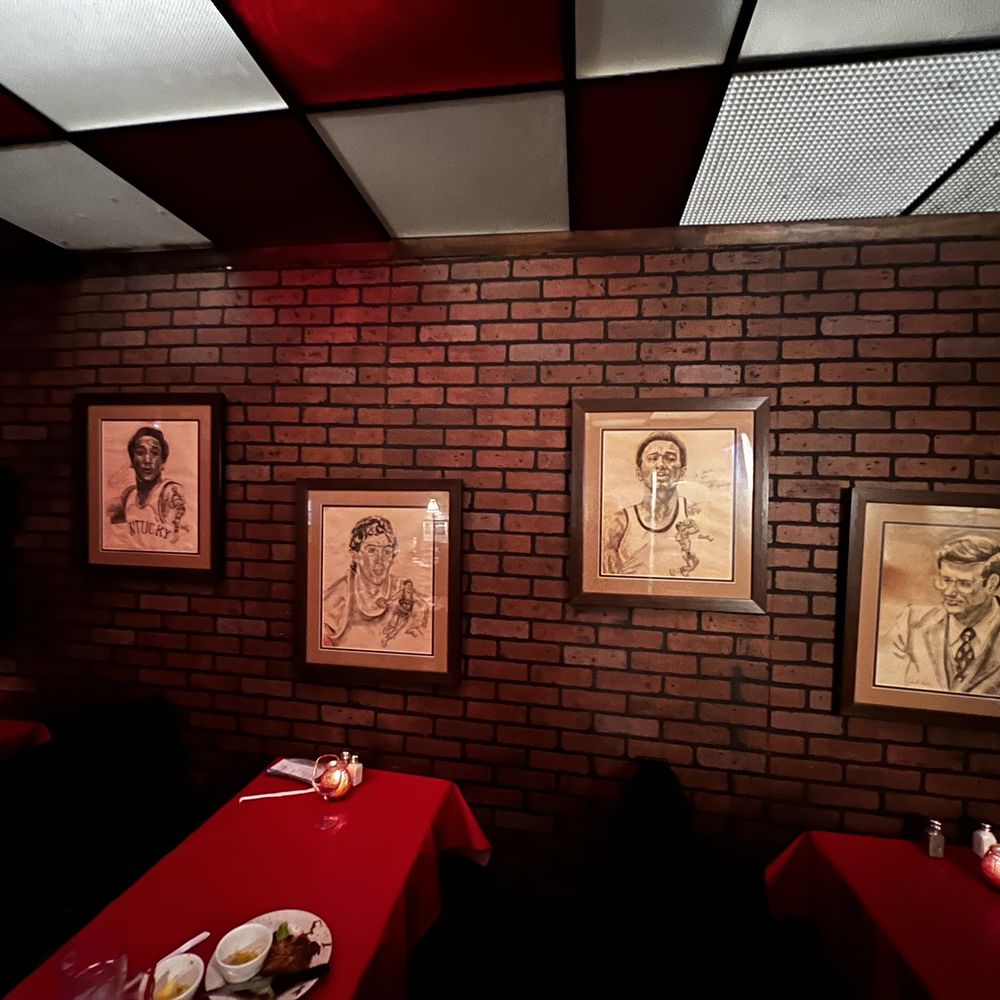 Columbia Steak House - Memorabilia honoring the 1978 NCAA basketball champions still adorns the walls - American Near Me - Lexington, Kentucky Columbia Steak House - Memorabilia honoring the 1978 NCAA basketball champions still adorns the walls - American Near Me - Lexington, Kentucky