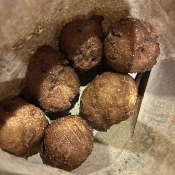 Rusty Bellies - Hush puppies!! - Seafood Near Me - Tarpon Springs, Florida Rusty Bellies - Hush puppies!! - Seafood Near Me - Tarpon Springs, Florida