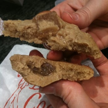 Ben's Cookies - Inside of Ginger Chunk - Bakeries Near Me - London, XGL