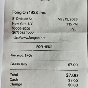 Fong On - Chinese Near Me - New York, New York Fong On - Chinese Near Me - New York, New York