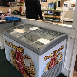 a man at the counter